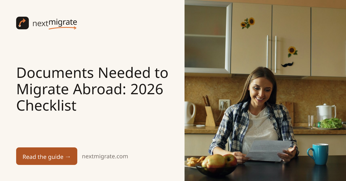 The Complete Document Checklist for Migrating Abroad From a Developing ...